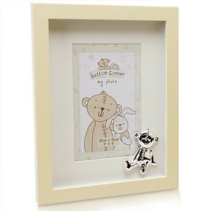 Button Corner 4x6 Photo Frame