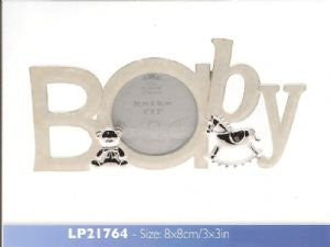 Ivory Baby Lettered Frame