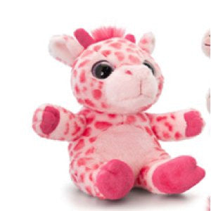 Keel Toys Pink Giraffe Sparkle Eyes