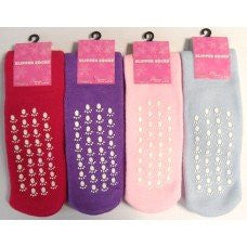 slipper socks she size uk 4-6 eur 37-40 choice colours one supplied at random