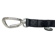 BTactical™ Nylon Carabiner Clip Dog Lead | Extra-Strong Anti Tangle - Midnight Black