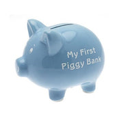 My First Piggy Bank 15cm - Blue