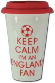 England Fan Travel Mug Thermos Mug