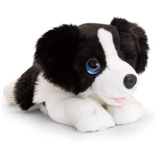 Keel ToysSoft Toy, border collie  Black, White