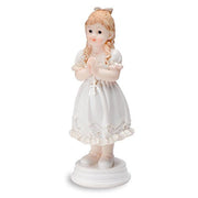 CLUB GREEN Resin Praying Girl Standing, White, 102 mm,