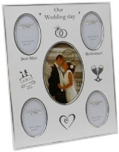 Wedding Day Collage Photo Frame
