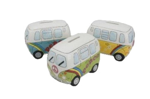 psychedelic money box camper van choice three colours sent at random