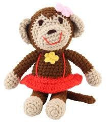 fair trade crochet mrs monkey