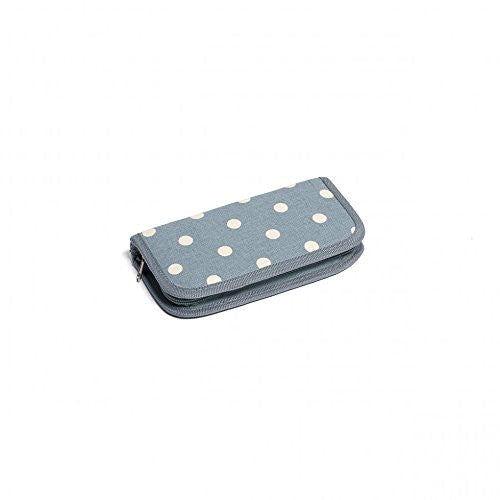 Crochet Hook Case Filled Blue Spot