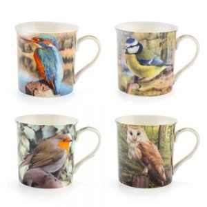Bird Mug 4 Different Pictures (One mug will be sent, design selected at random)