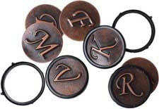 Papermania Metal Alphabet With Frames Set 130 Pieces