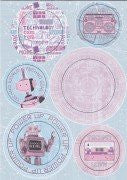 papercraft toppers gadget girl