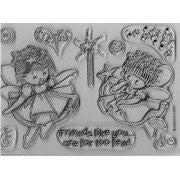 kanban sugar buttons clear stamp fairies