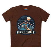 First Home Radio Station Graphic Tee - Celebrate Unity and Nostalgia