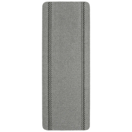 Washable Designer Bordered Grey Rug | 116G