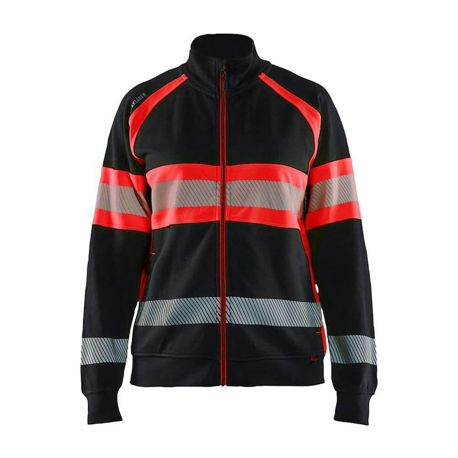 Blaklader 3505 Women's Hi-Vis Full Zip Sweatshirt