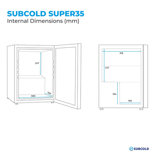 Subcold Super35 LED Beer Fridge