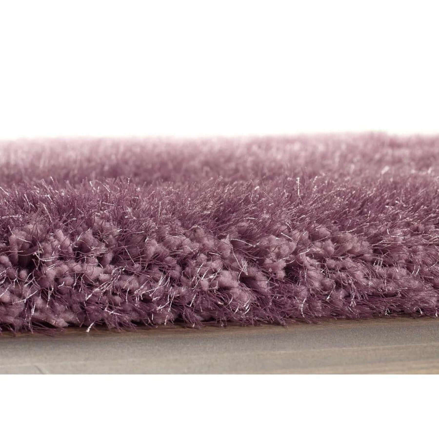 Extravagance Lilac Shaggy Rug
