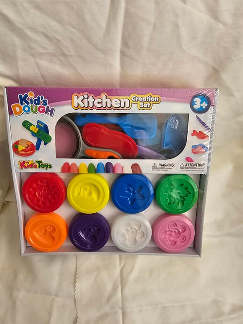 KIDS DOUGH  KITCHEN CREATION SET