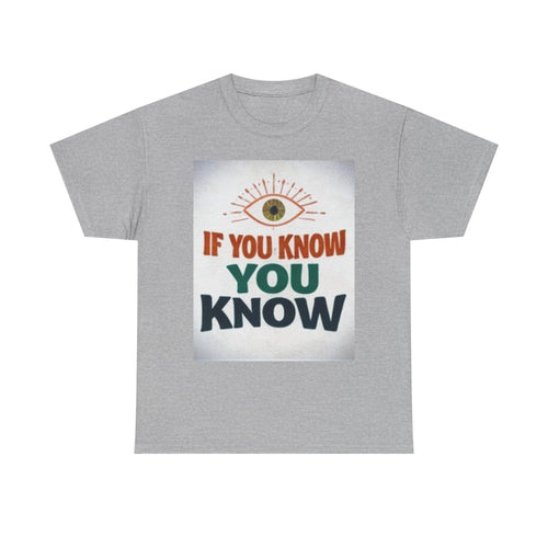 If You Know You Know Retro Eye Tee | Vintage Graphic T-Shirt