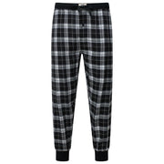 Lucky Brand Crew Neck & Closed Hem Flannel Pant Pyjama Set