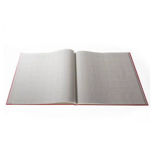 Cathedral -  Accounts Book Analysis 14 Cash Columns - Red (150/14.1)