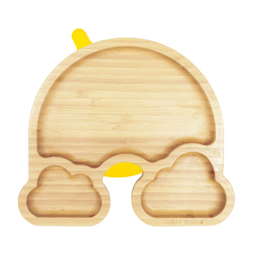 Baby Bamboo Weaning Suction Plate