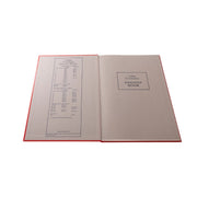 Cathedral -  Accounts Book Analysis 2 Debit, 10 Credit Columns - Red (69/2/10.1)