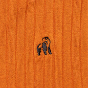 Burnt Orange Bamboo Socks
