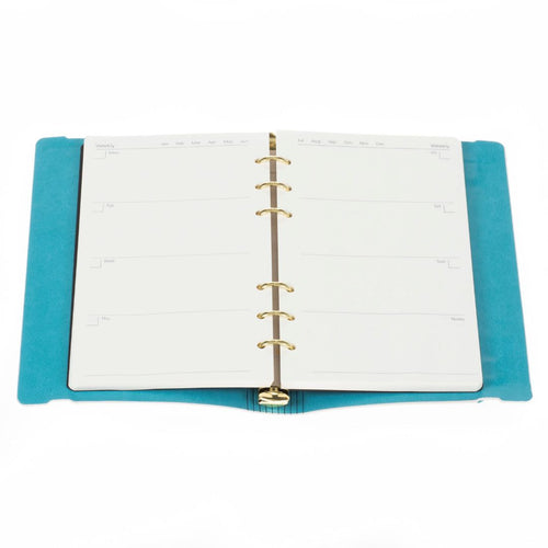 Undated Week-to-View Personal Dayplanner - Soft Cover Fashion - Brush Strokes (PRSTU3.BS)