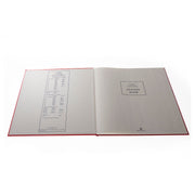 Cathedral -  Accounts Book Analysis 12 Cash Columns - Red (150/12.1)
