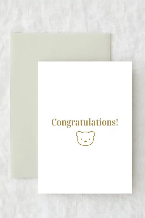 Congratulations - Cozy Gift Card