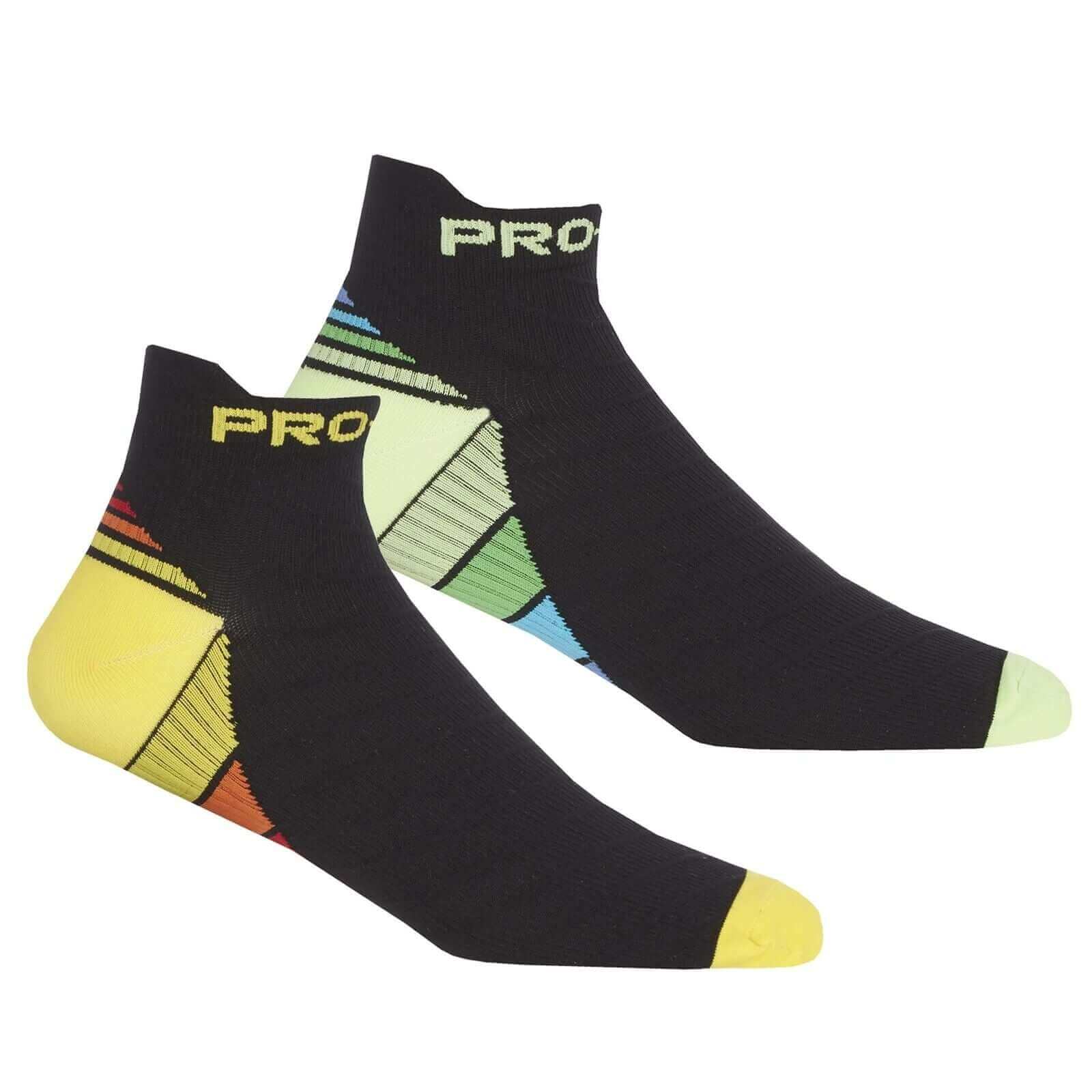Sock Stack Men's Compression Low-Cut Running Socks 4 Pack Breathable Arch Support