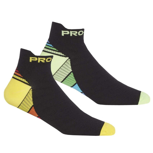 Sock Stack Men's Compression Low-Cut Running Socks 4 Pack Breathable Arch Support