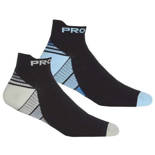 Sock Stack Men's Compression Low-Cut Running Socks 4 Pack Breathable Arch Support