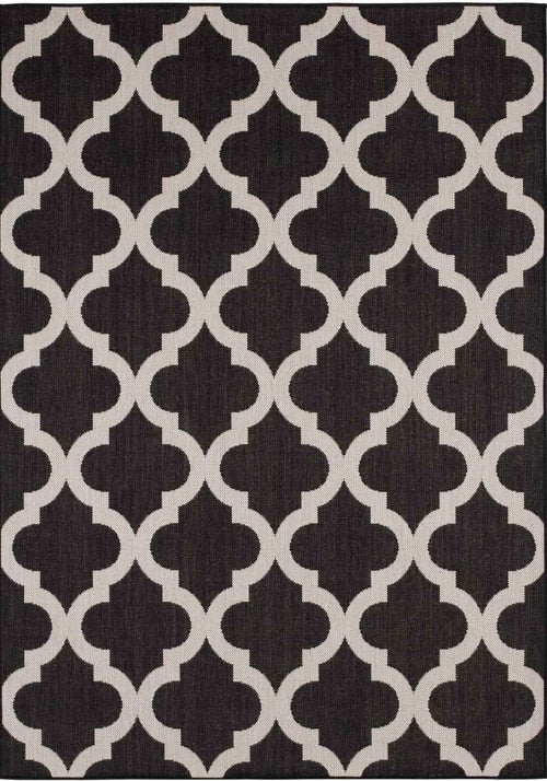 Ecology Outdoor Rug Black | 400B