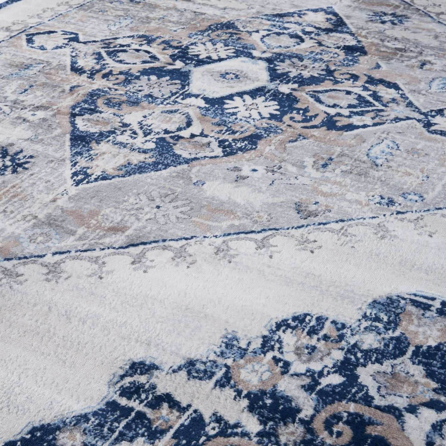 Montana Vintage Navy Rugs | 4020