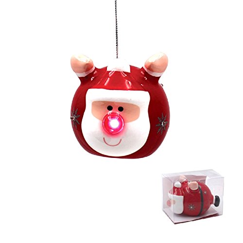 Santa LED Bauble