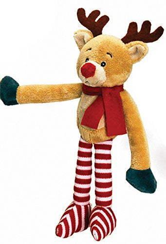 Christmas Hanging Character with Velcro Hands by Keel Toys - REINDEER  12cm