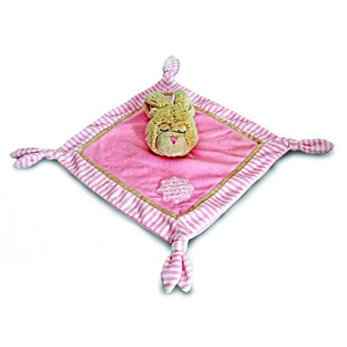 Keel Toys - Sleepy Shore Security Blanket (Pink)