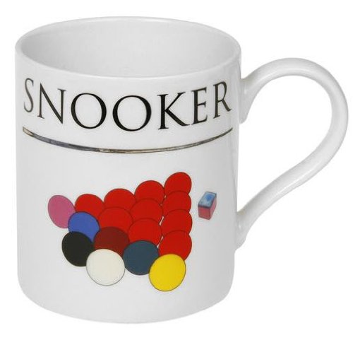 Leonardo Collection Boxed Fine China Mug - Snooker Design