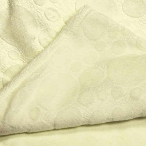 Snuggle Baby Embossed Baby Blanket, Cream, Moses/Crib/Pram