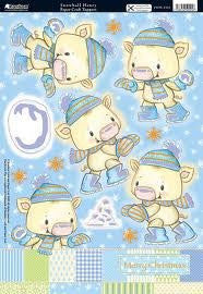 snowball henry papercraft toppers