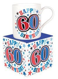 Birthday Male Gift Mug 18th 21st 30th 40th 50th 60th (60th) Simon Elvin