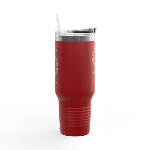 Hustle More Less Coffee Insulated Travel Mug 40oz | Tumbler
