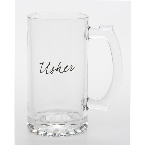 Usher Glass Celebration Beer Tankard