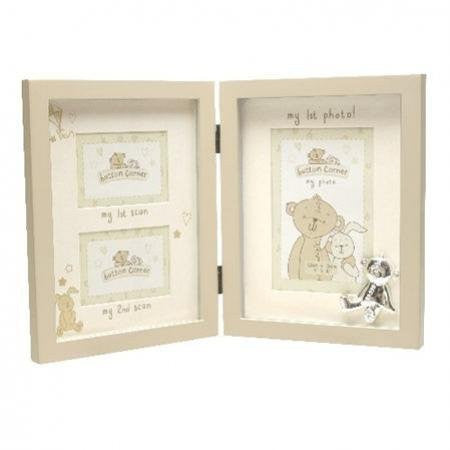 Button Corner MDF Photo Frame 1st/2nd Scan & First Photo