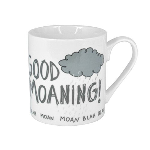 Novelty Mug - Good Moaning - Funny Office Gift For Him Her Xmas Humour