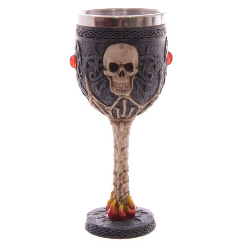 Gothic Skull Goblet by Puckator