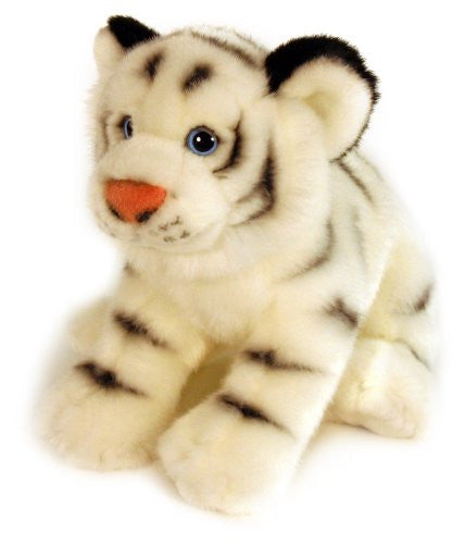 Keel Toys 33 cm Laying White Tiger
